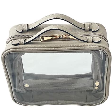 calpak makeup bag dupe|clear makeup bags tsa approved.